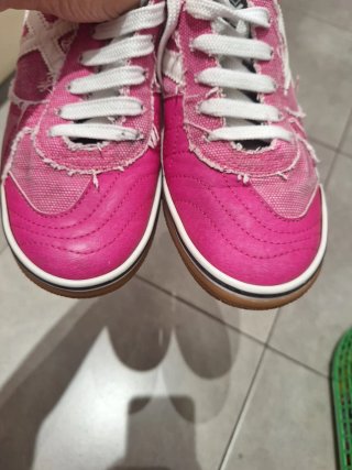 Zapatillas Munich Talla 39 Rosa y Blanco