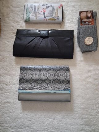 Bolso Negro y Dorado Bijou Brigitte