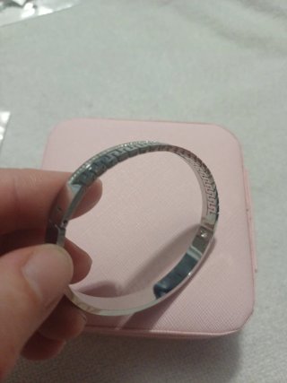 Brazalete Acero Inoxidable Diseño Griego