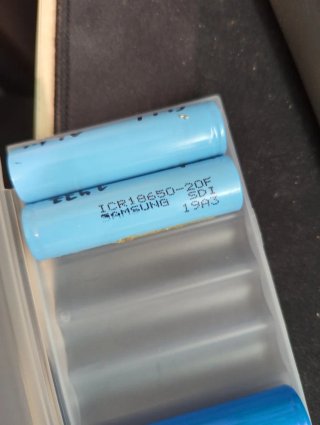 Baterías de Portátil con 6 celdas 18650 cada una