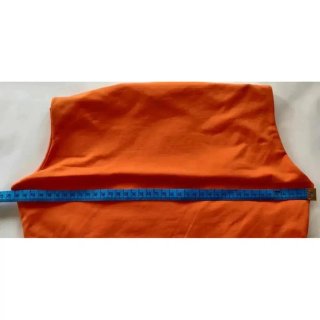 Conjunto Nike Top Naranja y Falda Azul