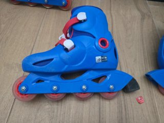 Patines ajustables T. 34-36 + protecciones