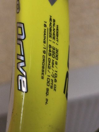 Raqueta Babolat Aero Pro Drive.  Funda de regalo.