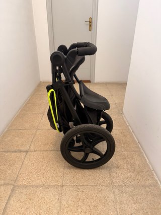 Carrito bebé Hauck Runner negro/lima