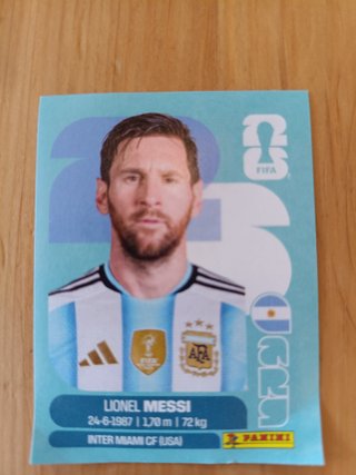 Cromo Lionel Messi FIFA 2022