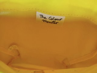 Mochila Monstruo Amarillo