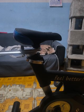 Bicicleta Estática Negra