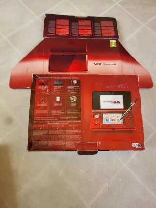Nintendo 3DS Rosso Lucido