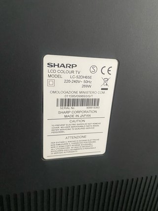 Televisor Sharp Aquos 52 LC-52DH65E