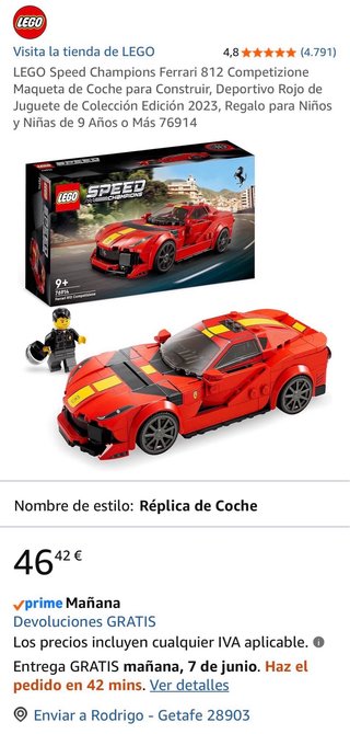 LEGO Speed Champions Ferrari 76914
