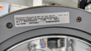 Lavadora Siemens 8kg iQdrive