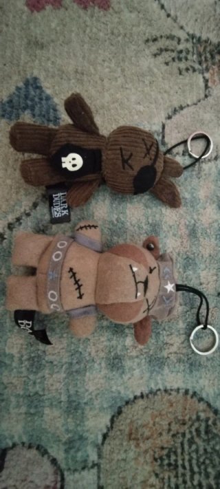 2 Muñecos llavero colección