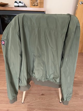 Cazadora Bomber Pepe Jeans Verde Talla XS