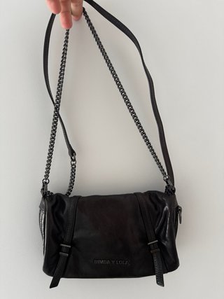 Bolso Bimba y Lola negro piel