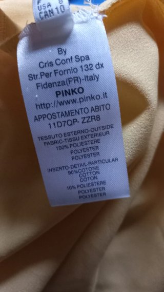Abito corto Pinko con fiocco