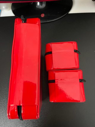 Lote 3 Cajas Joyas Tous Rojas
