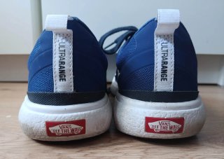 Zapatillas Vans Azules y Blancas