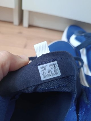 Zapatillas Vans Azules y Blancas