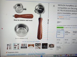 Cafetera Espresso DeLonghi Dedica