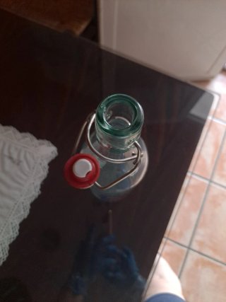 Botella de cristal La Casera
