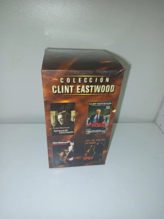 Colección 4 VHS Clint Eastwood
