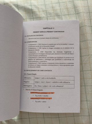 Inglés para la educación infantil