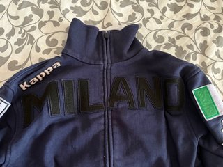 Felpa Kappa Milano Blu Taglia M