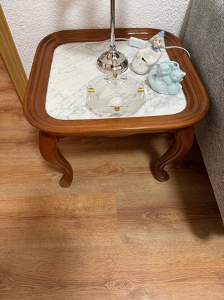 Mueble zapatero madera oscura