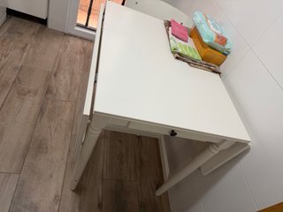 Mueble zapatero madera oscura