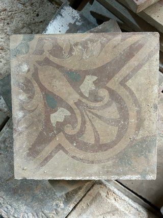 Baldosas hidráulicas catalanas antiguas