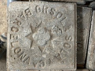 Baldosas hidráulicas catalanas antiguas