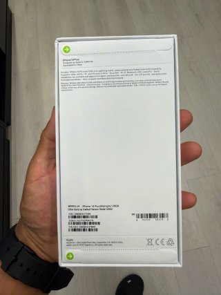 iPhone 14 Plus Midnight - sigillato, batteria 100%