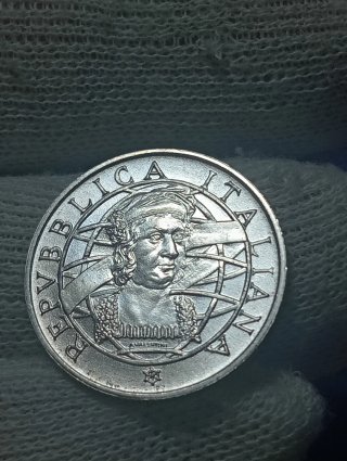 Moneta Cristoforo Colombo 1492-1992