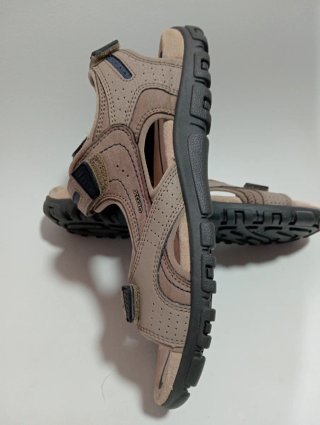 Sandalias Geox Beige y Azul