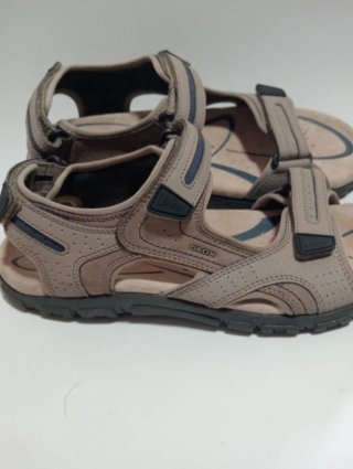 Sandalias Geox Beige y Azul