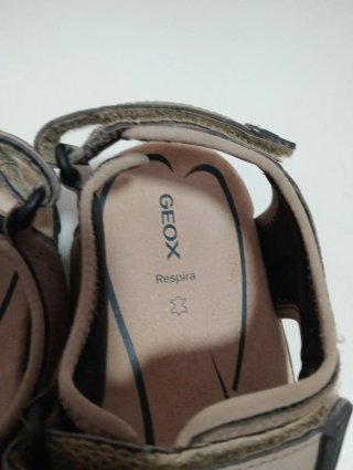 Sandalias Geox Beige y Azul