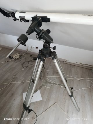 Telescopio y aspiradora
