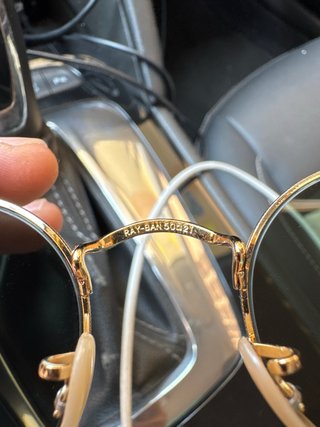Gafas Ray Ban RB 3447 Round Metal Doradas