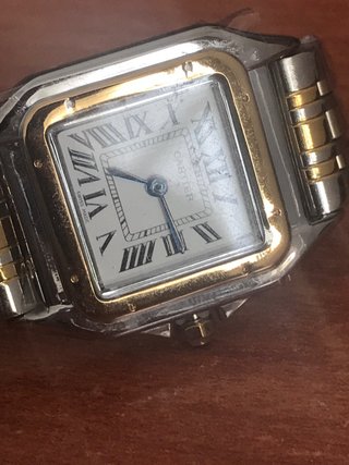 Reloj Cartier Oro y Plata