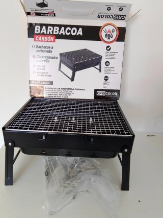 Barbacoa de sobremesa plegable Criscolor