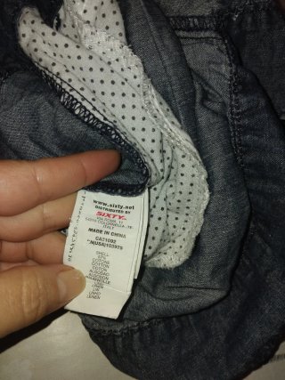 Miss Sixty denim salopette/dungarees taglia 27
