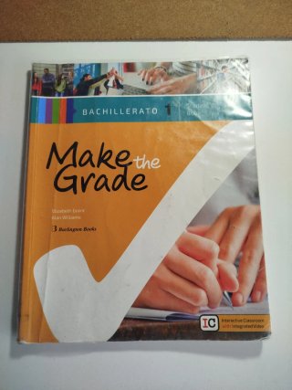 Libro Inglés 1º Bachillerato Make the Grade