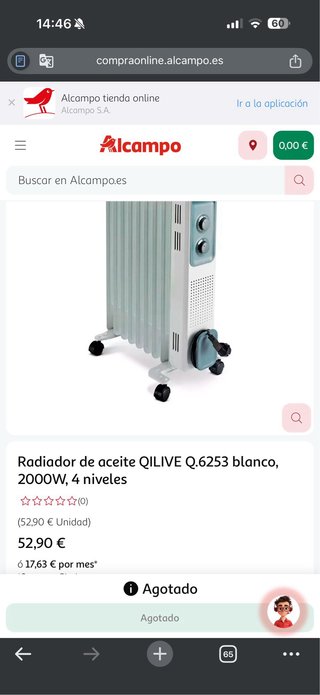 Radiador Aceite Qilive 2000W
