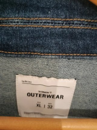 Chaqueta Vaquera Mujer Azul Talla XL
