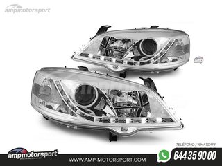 FAROS DELANTEROS LUZ DIURNA LED PARA OPEL ASTRA G