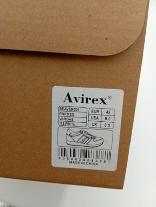 Scarpe Avirex n. 42 bianche beige