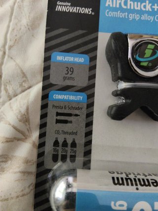 Inflador CO2 Genuine Innovations AirChuck