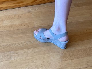 Sandalias cuña Clarks
