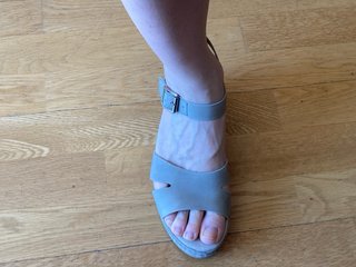 Sandalias cuña Clarks