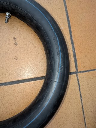 Rueda y cámara pit bike nueva